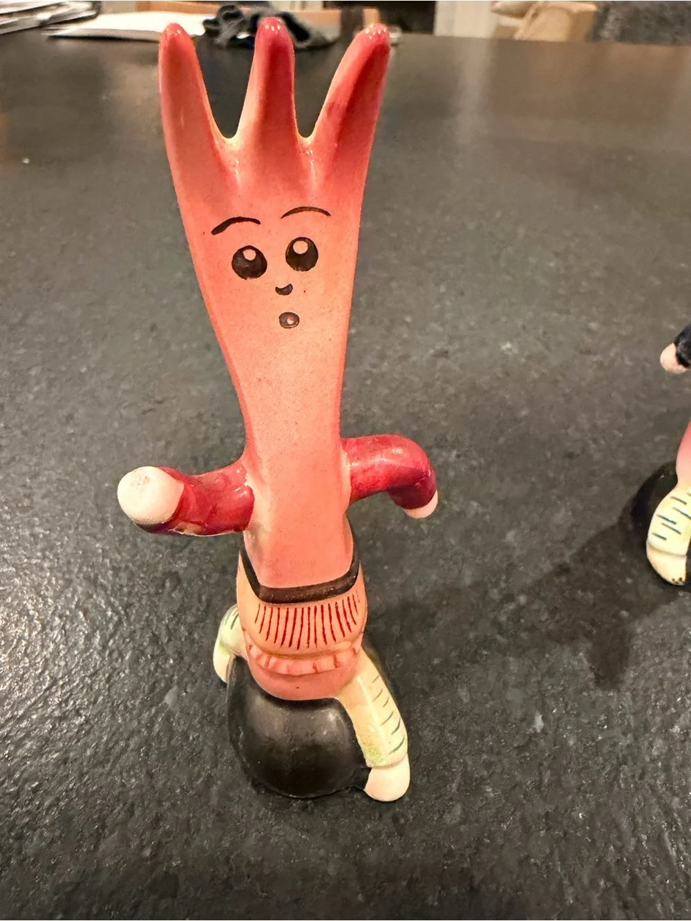Mid-Century Modern Pink fun Salt & Pepper Shakers - Made in Japan